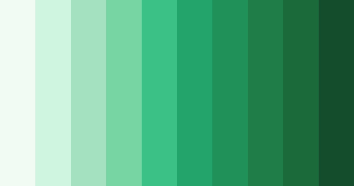 Download green oasis color palette PNG image (landscape)