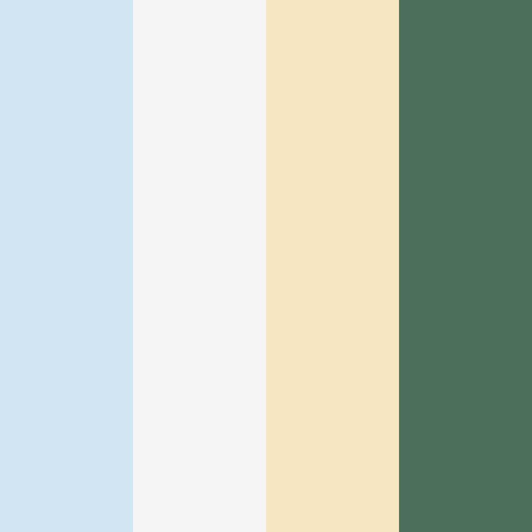 Download glacial harmony color palette PNG image (square)
