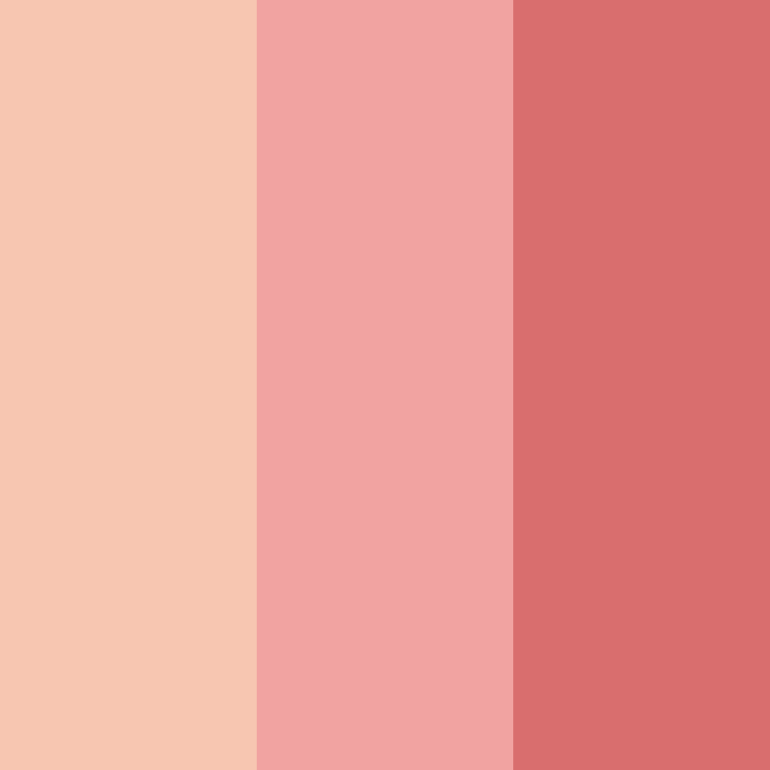 Download blushing sunset color palette PNG image (square)