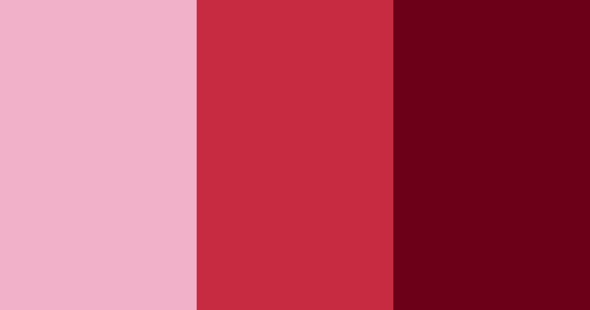Download deep red color palette PNG image (landscape)