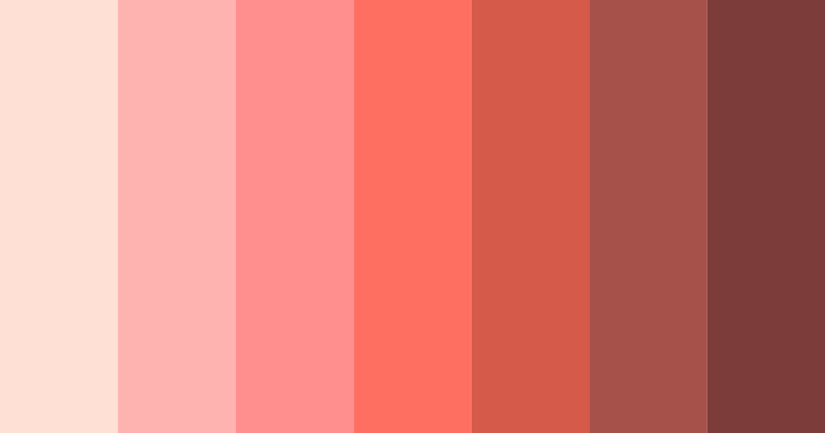 Download sunset sorbet color palette PNG image (landscape)