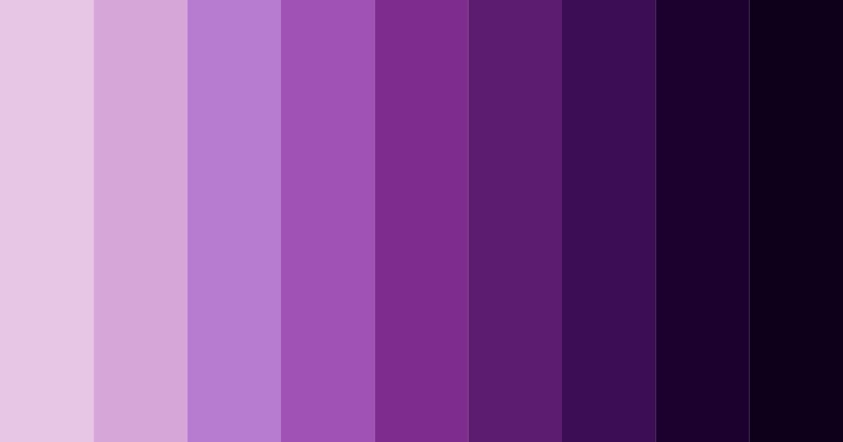 Download purple sunrise color palette PNG image (landscape)