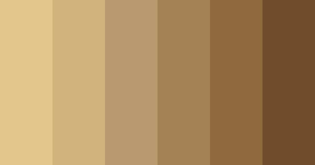 Download brown earth color palette PNG image (landscape)