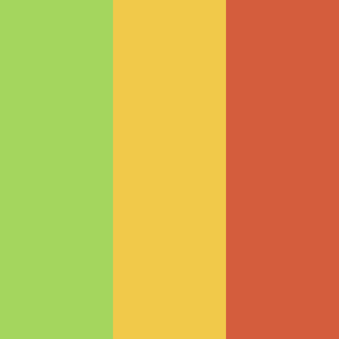 Download speedy green color palette PNG image (square)
