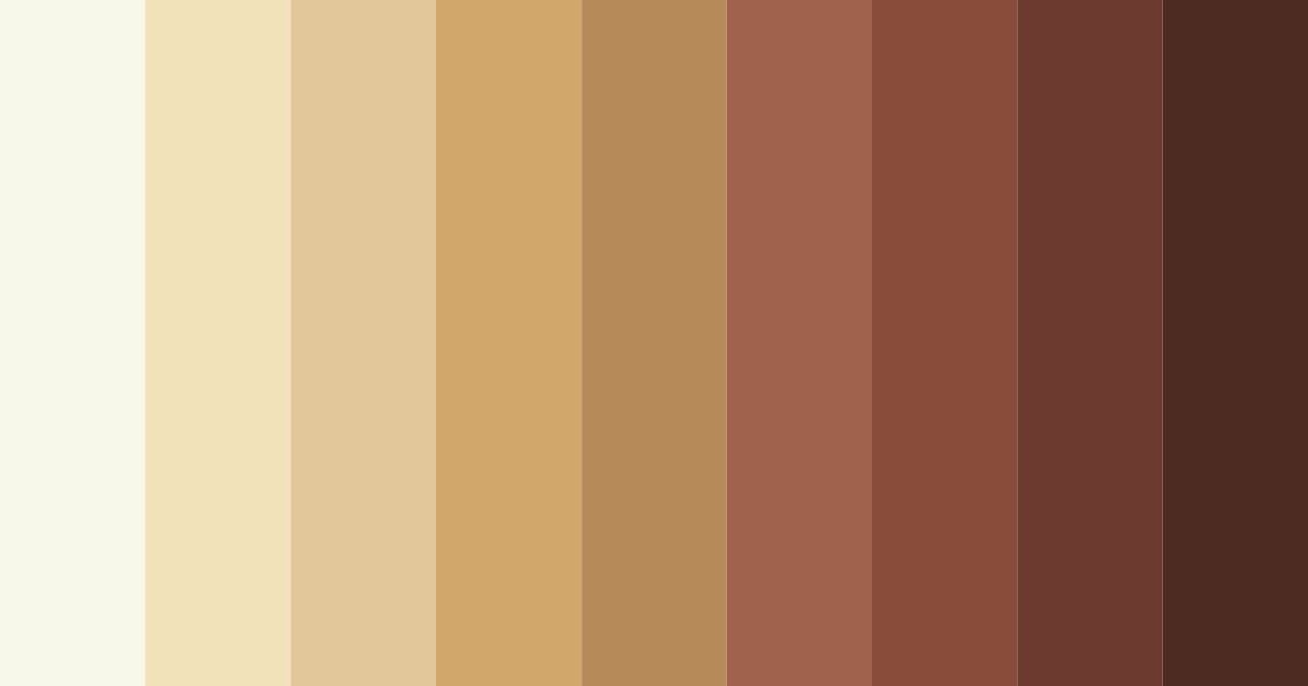 Download brown earth color palette PNG image (landscape)