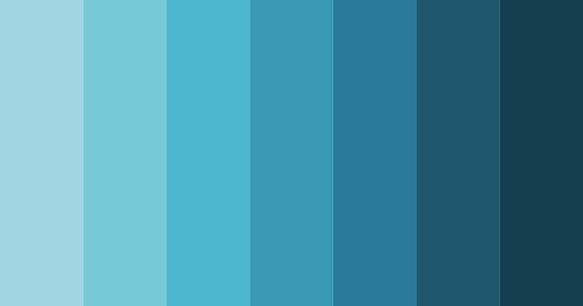 Download blue heaven color palette PNG image (landscape)