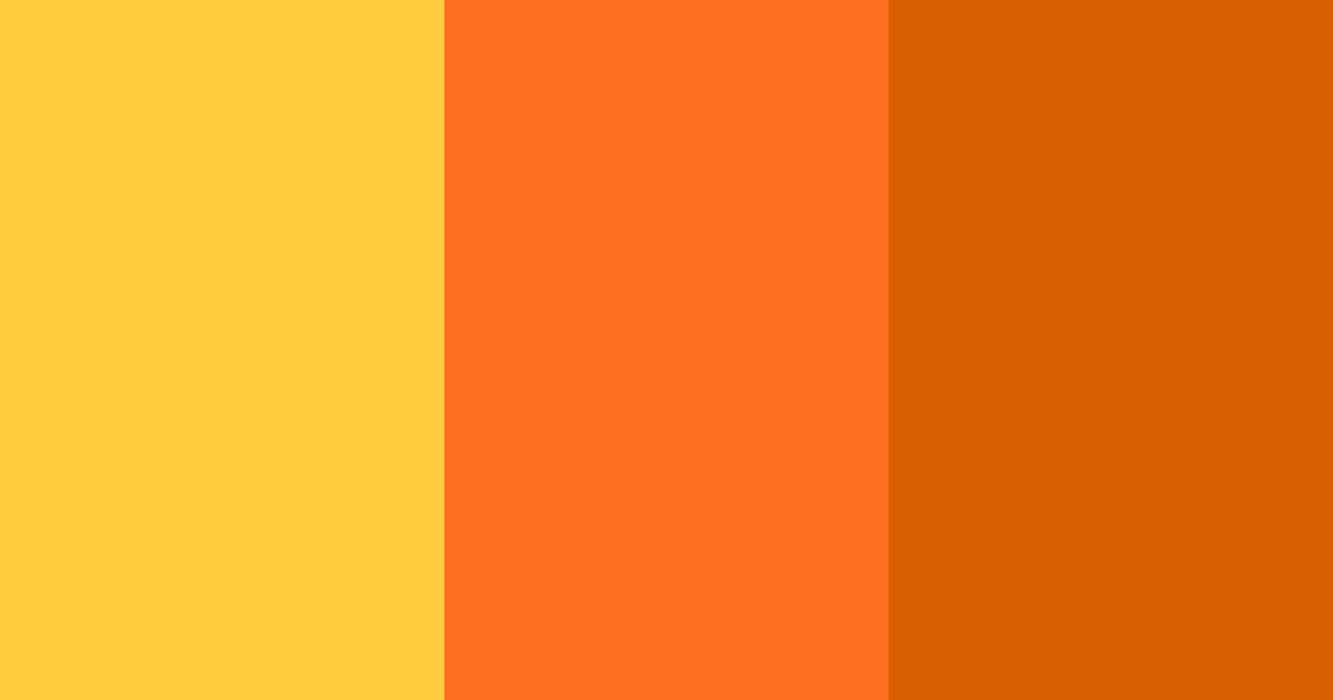 Download carnaval orange color palette PNG image (landscape)