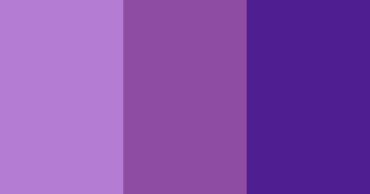 Download purple shades color palette PNG image (landscape)