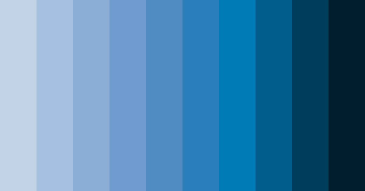 Download oceanic depths color palette PNG image (landscape)