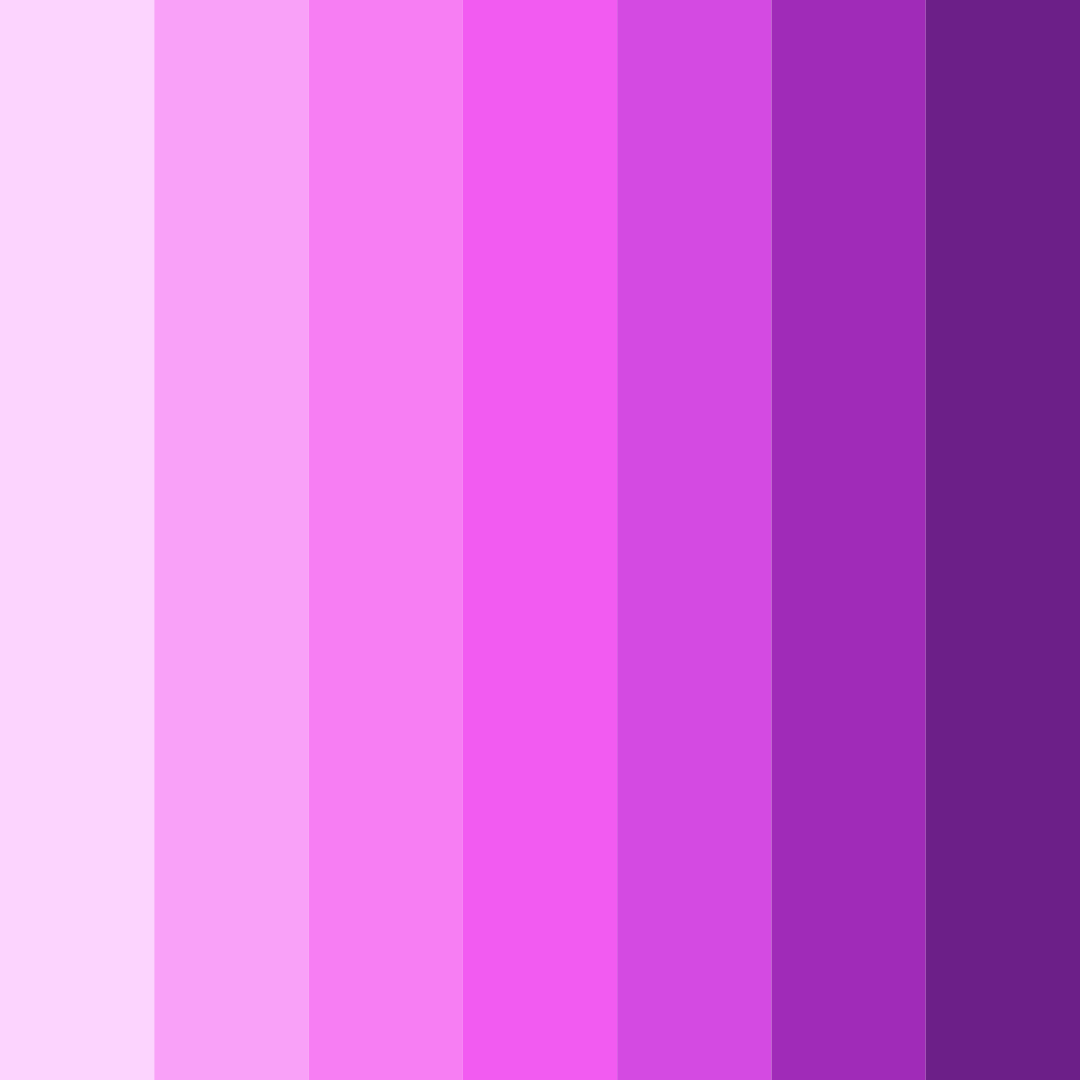 Download dreamy orchid symphony color palette PNG image (square)