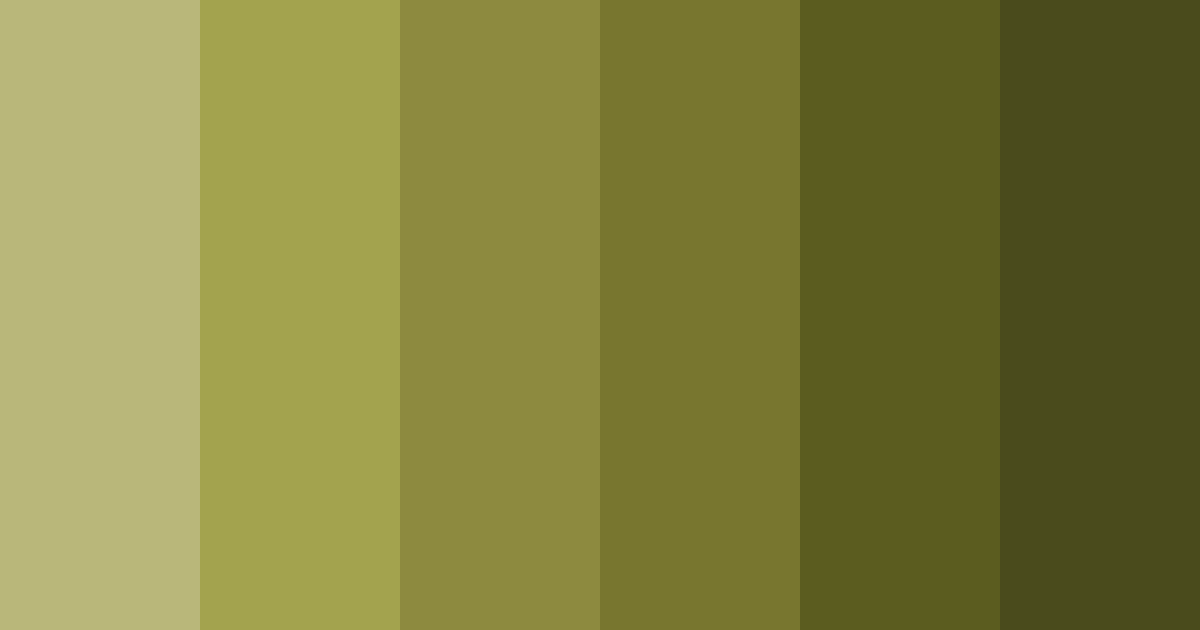 Download mossy meadow color palette PNG image (landscape)