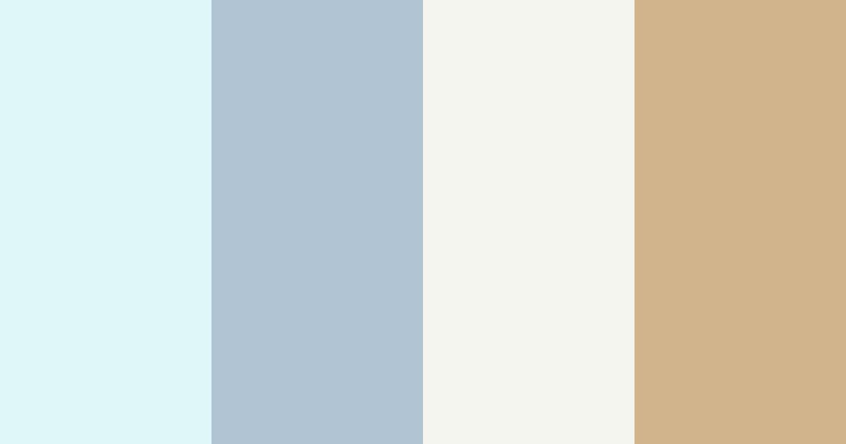 Download light blue breeze color palette PNG image (landscape)