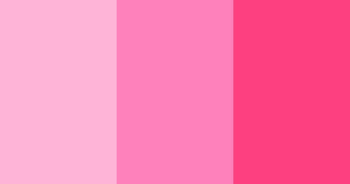 Download bright pink color palette PNG image (landscape)