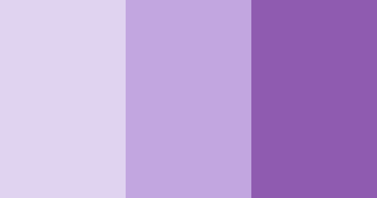 Download purple dream color palette PNG image (landscape)