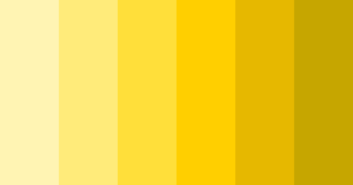 Download sunny serenade color palette PNG image (landscape)