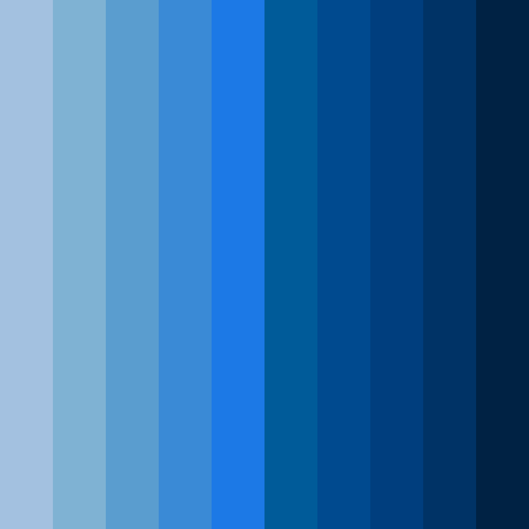 Download azure symphony color palette PNG image (square)