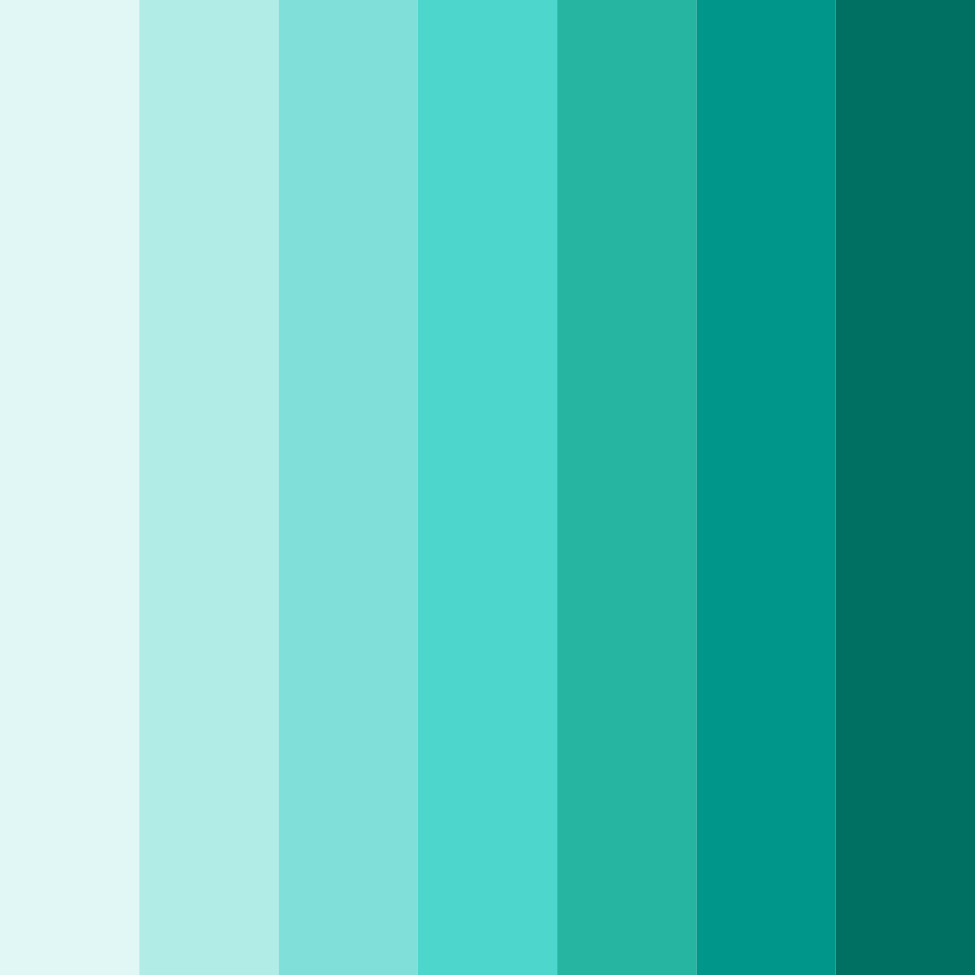 Download minted oasis color palette PNG image (square)