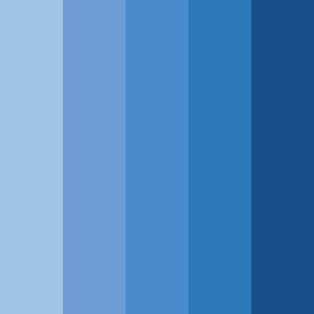 Download azure serenity color palette PNG image (square)