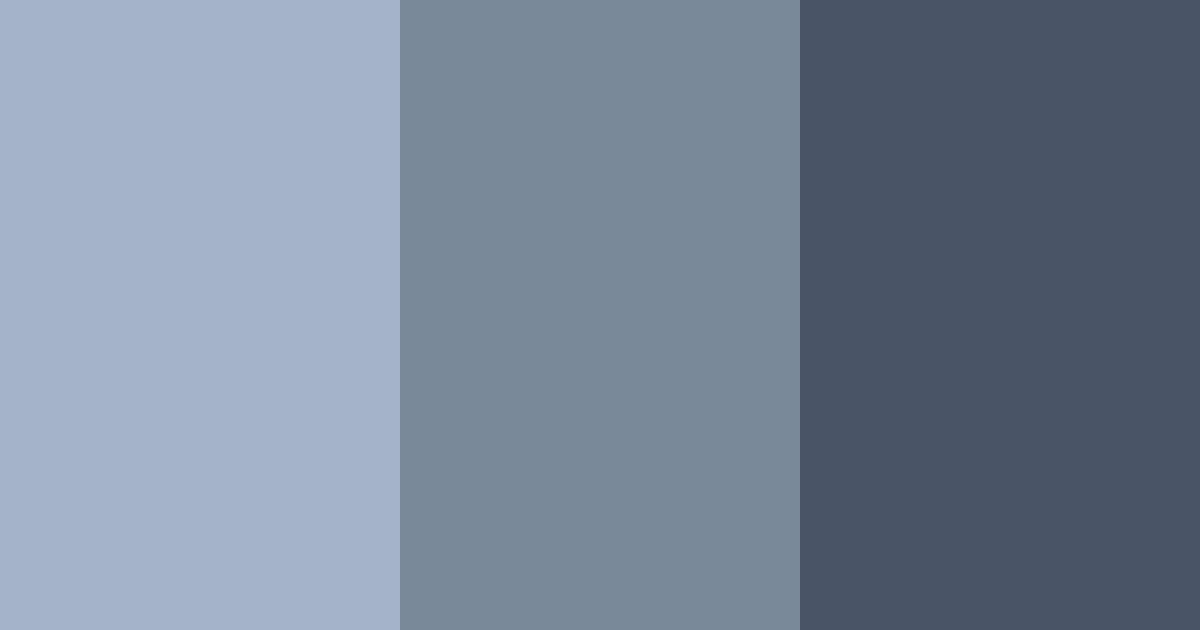 Download blue grey serenity color palette PNG image (landscape)