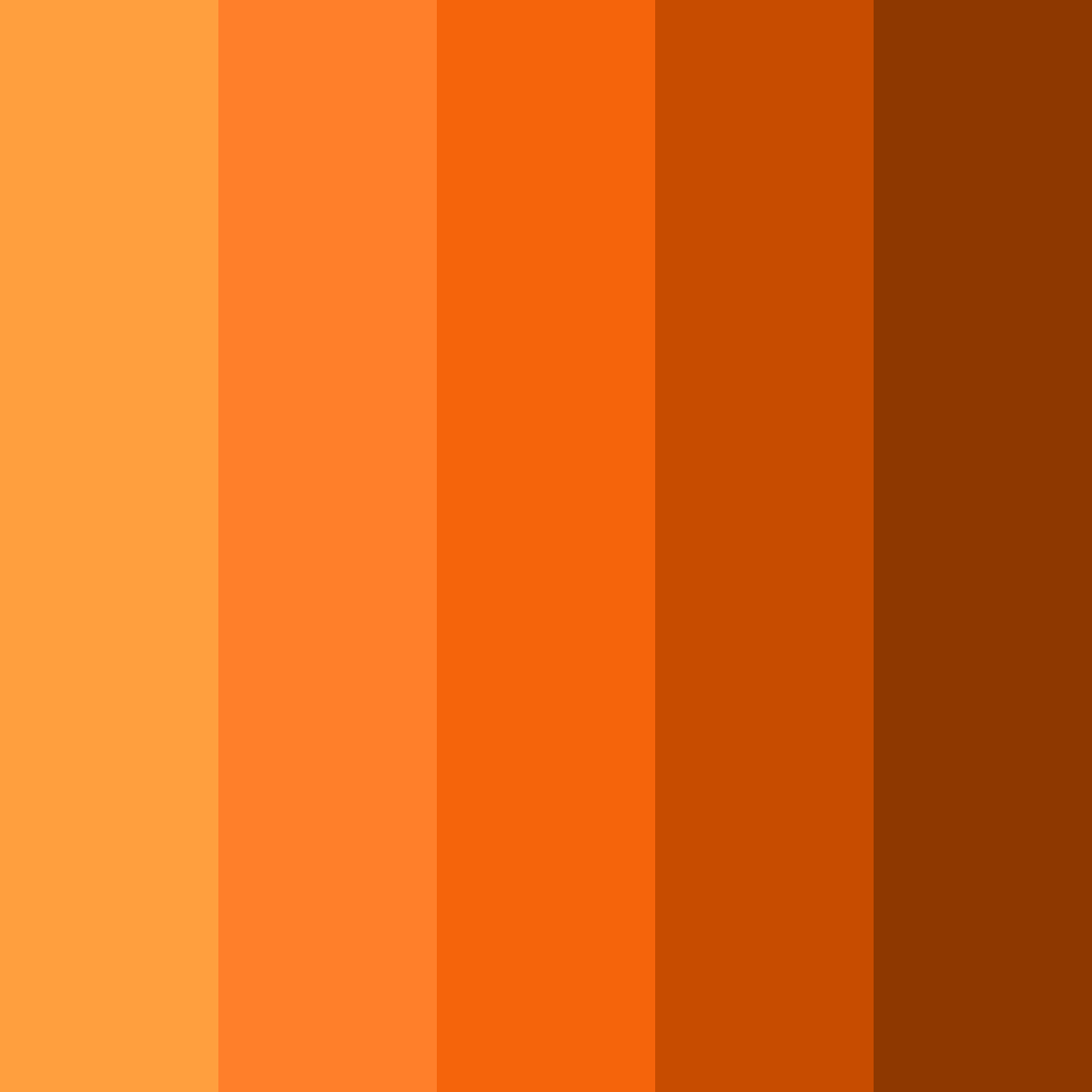 Download sunset ember color palette PNG image (square)