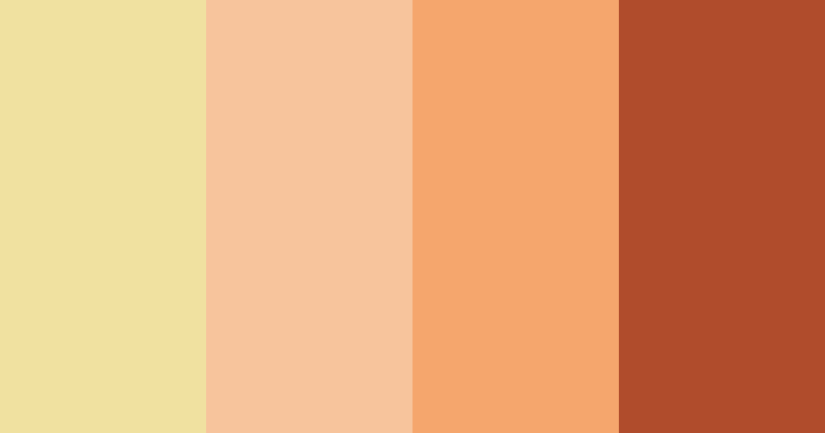 Download autumn orchard color palette PNG image (landscape)