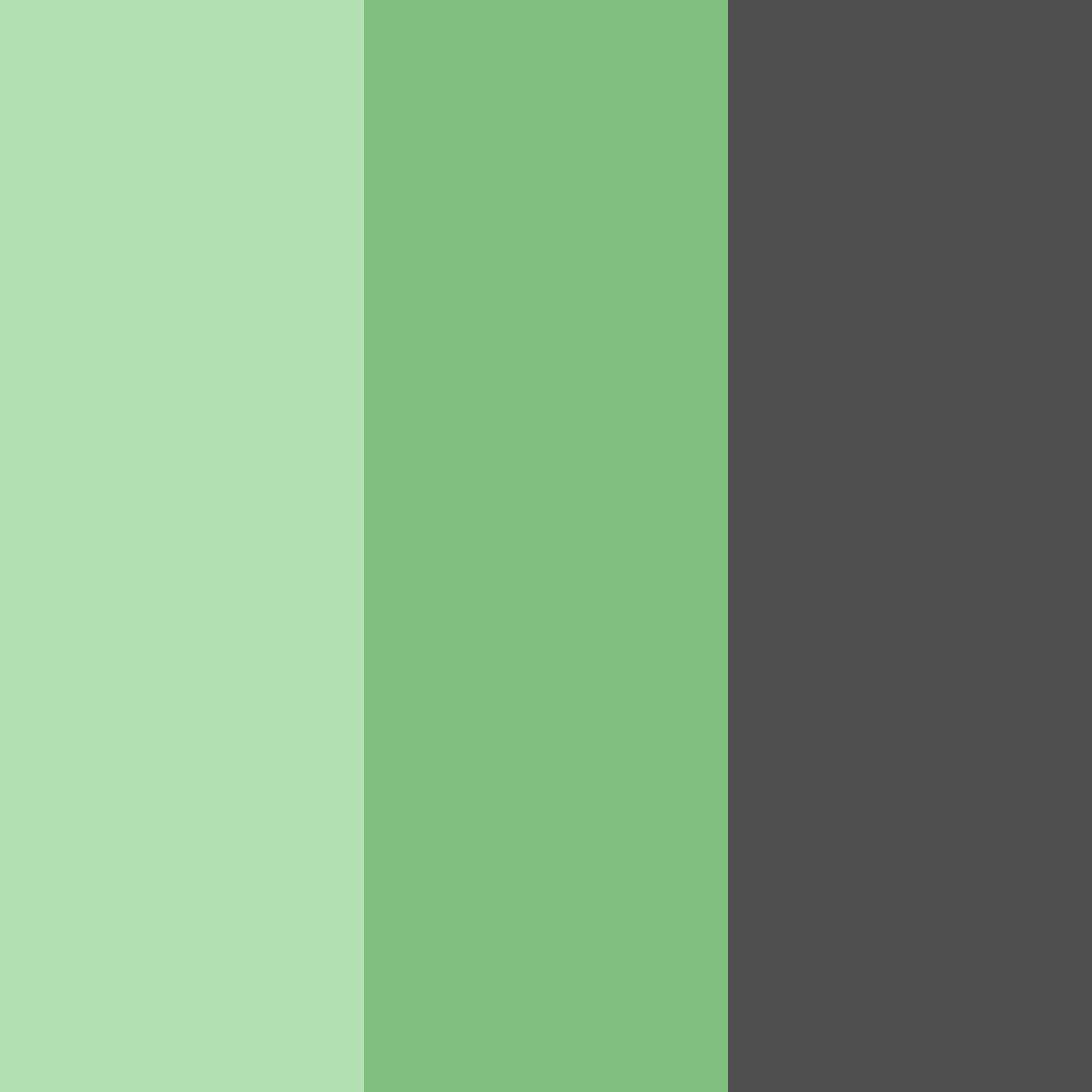 Download shades of green and black color palette PNG image (square)