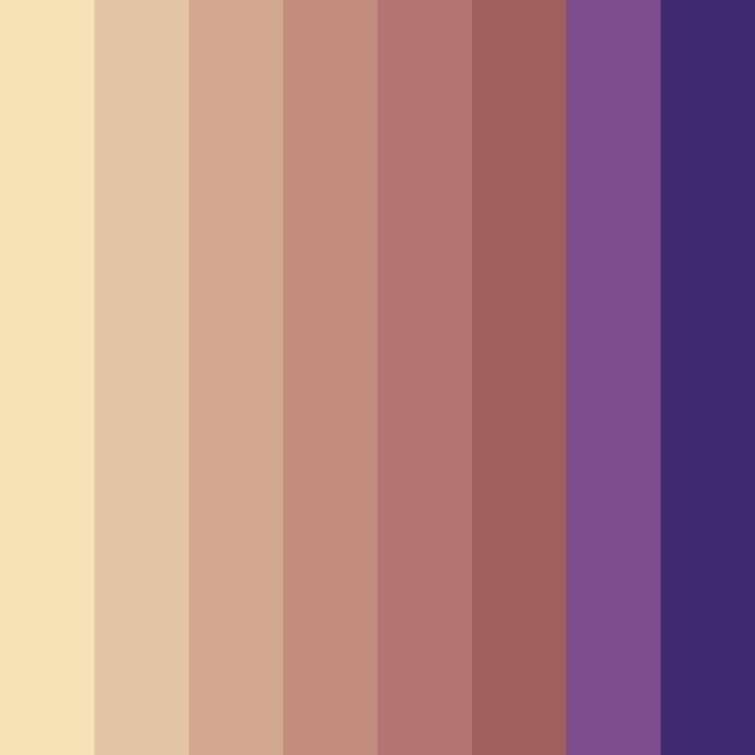 Download champagne dreams and royal schemes color palette PNG image (square)