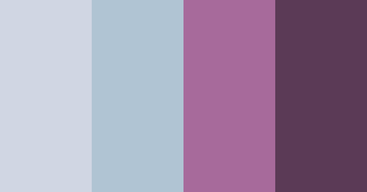 Download muted blue color palette PNG image (landscape)