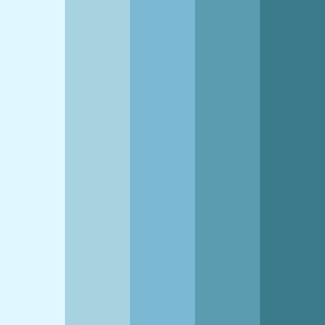 Download celestial tide color palette PNG image (square)
