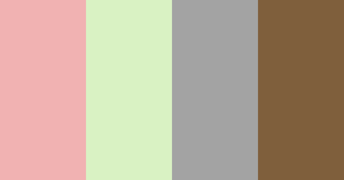 Download pink green gray brown color palette PNG image (landscape)