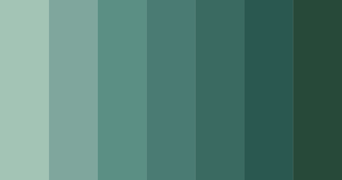 Download tropical forest whisper color palette PNG image (landscape)