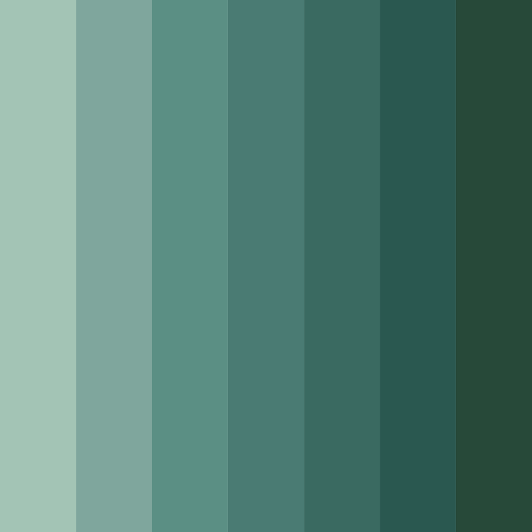 Download tropical forest whisper color palette PNG image (square)