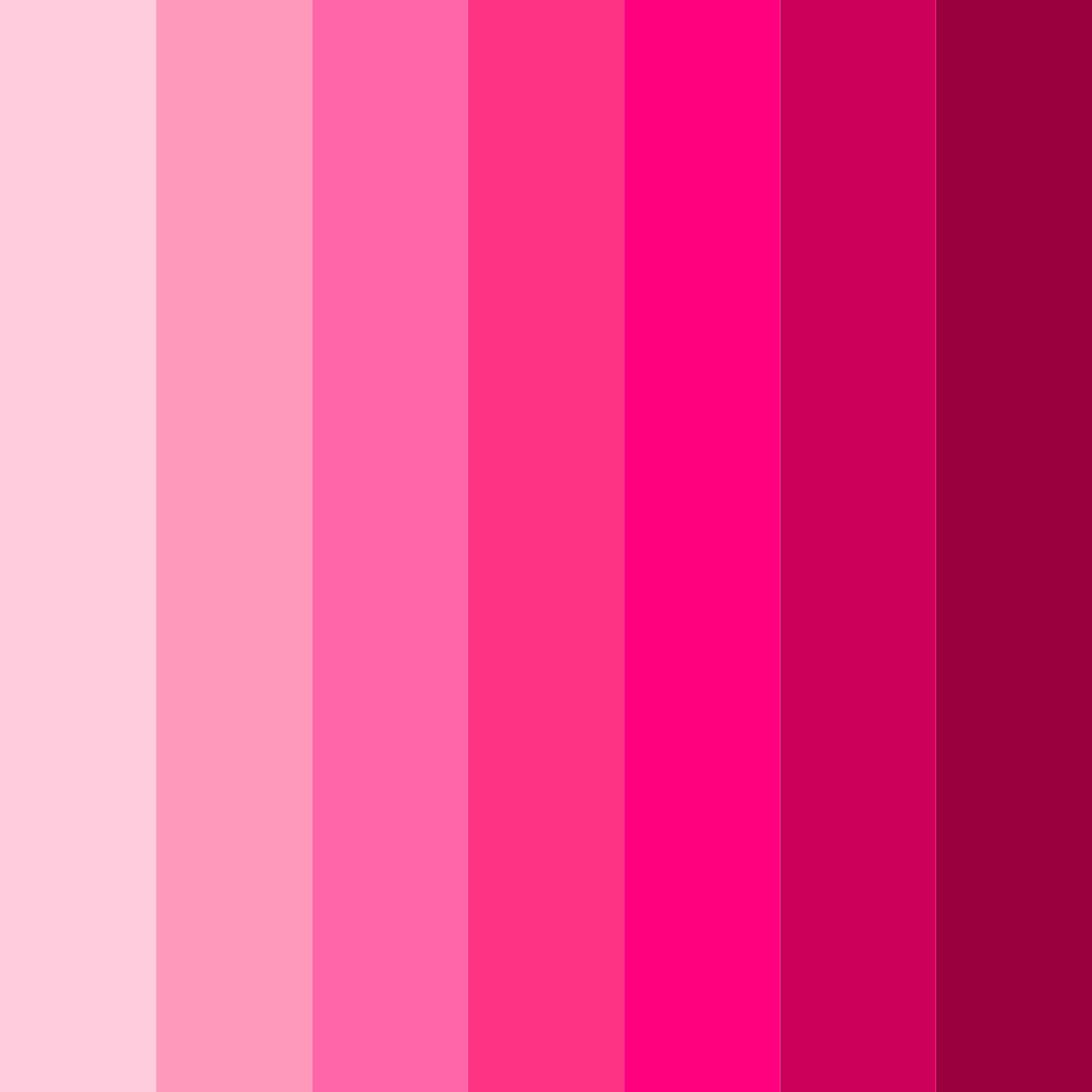 Download bright pink color palette PNG image (square)