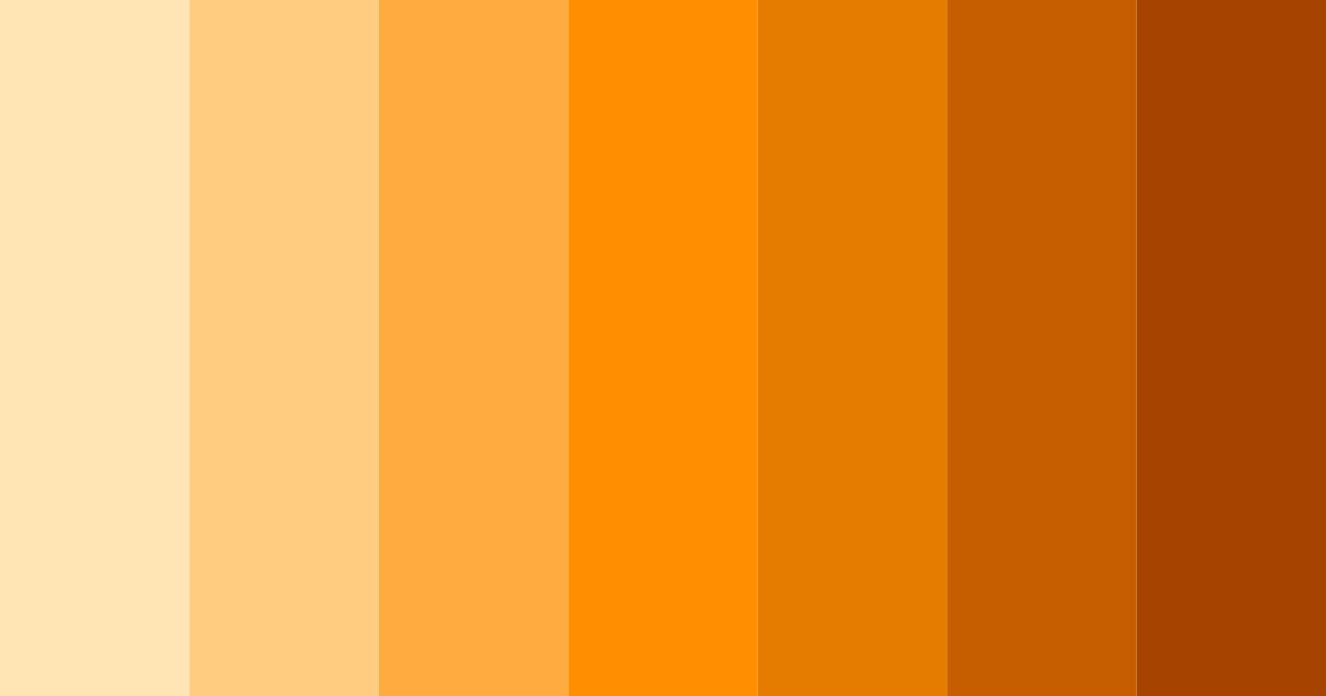 Download citrus sunrise color palette PNG image (landscape)