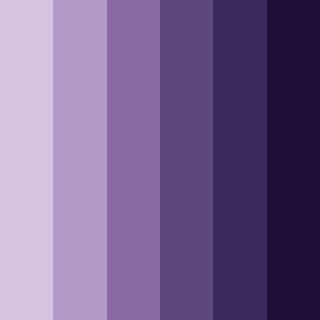 Download muted purple elegance color palette PNG image (square)