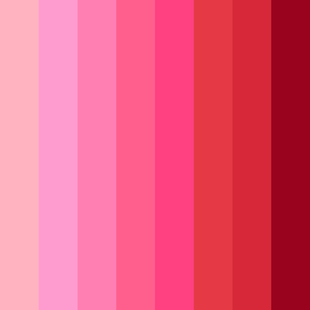 Download sweet sunset dreamscape color palette PNG image (square)