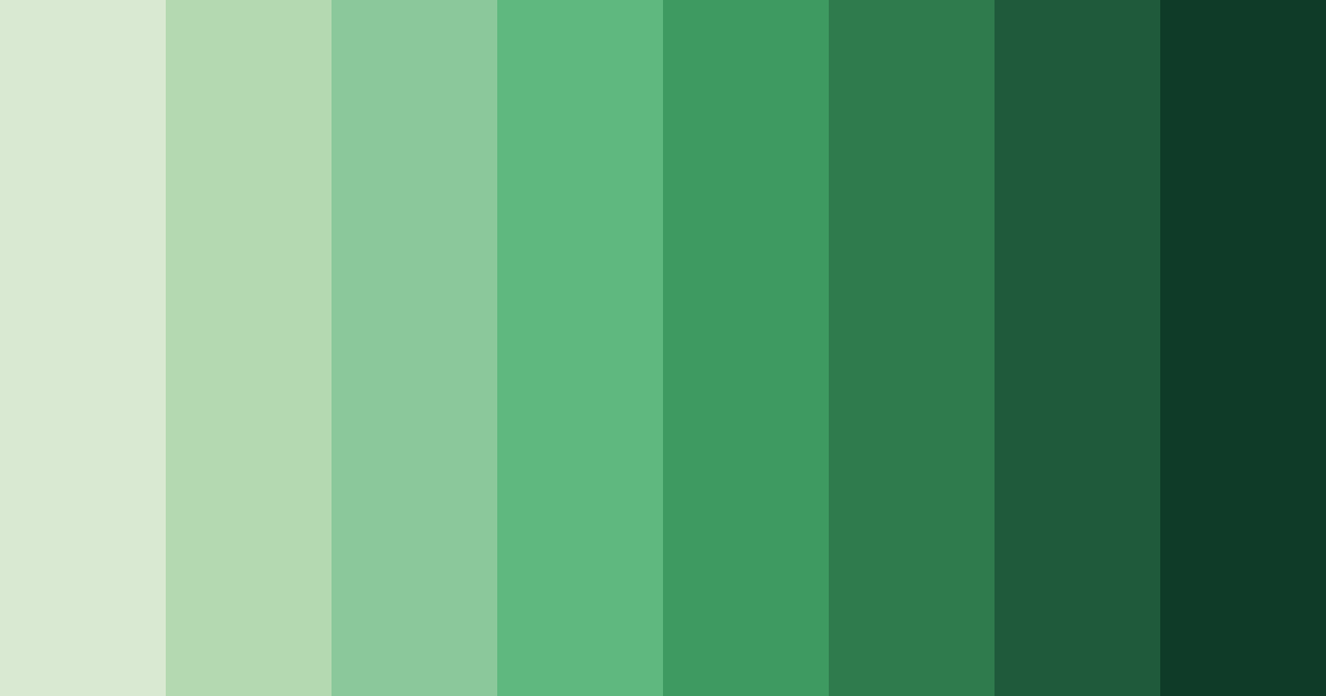 Download verdant embrace color palette PNG image (landscape)
