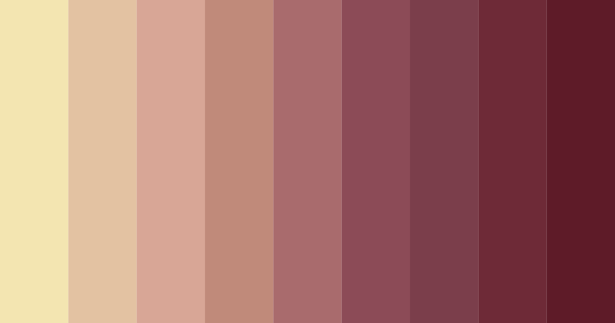 Download red beijing color palette PNG image (landscape)