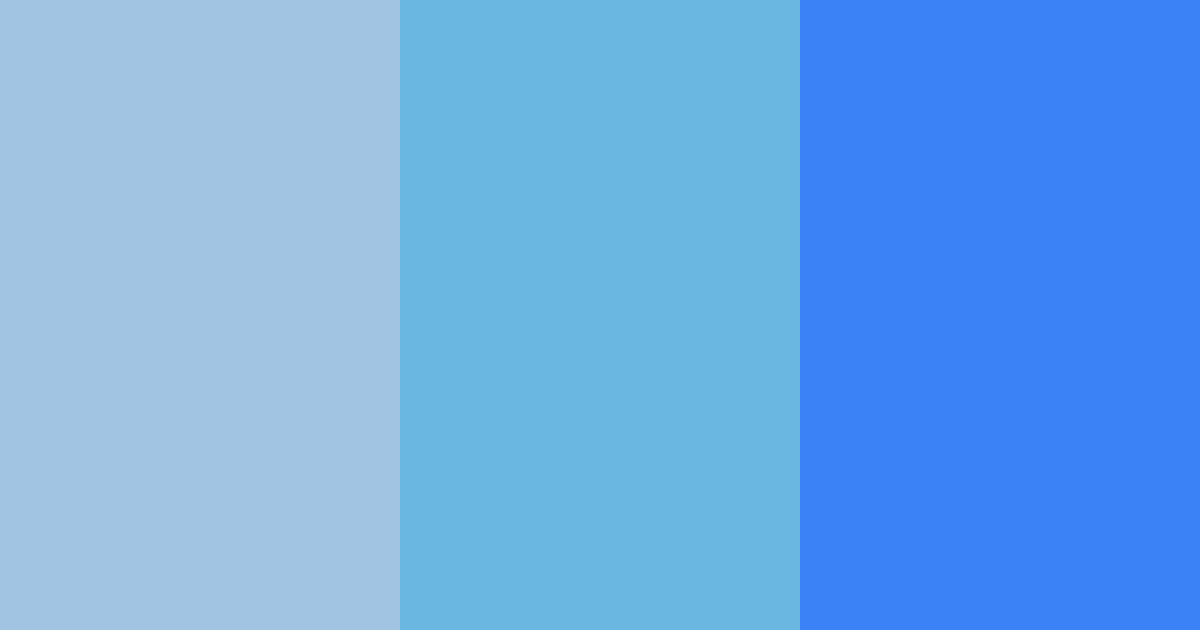 Download light blue minimal color palette PNG image (landscape)