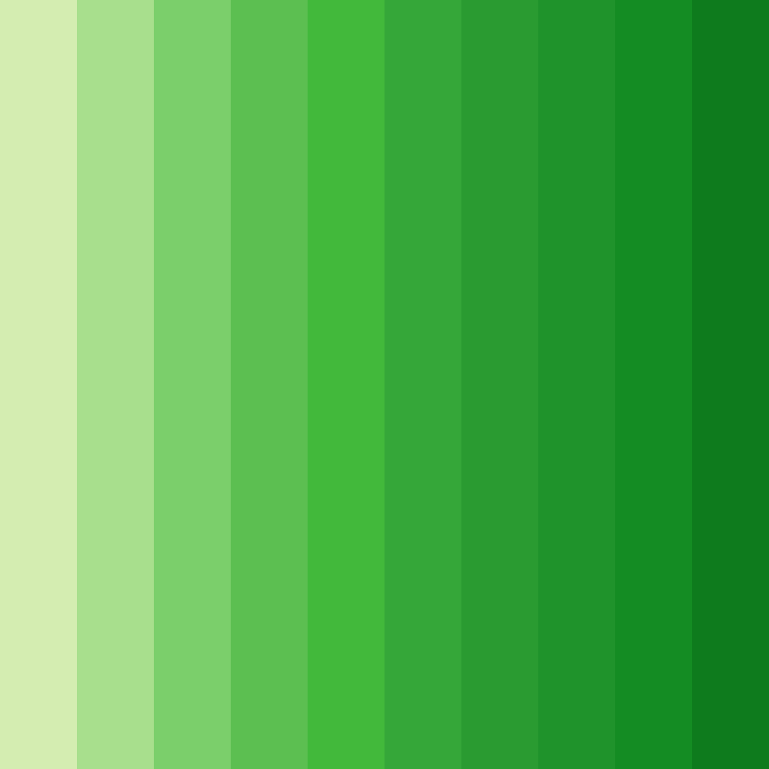 Download vibrant verdancy color palette PNG image (square)