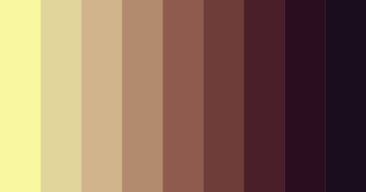 Download brown future retro color palette PNG image (landscape)