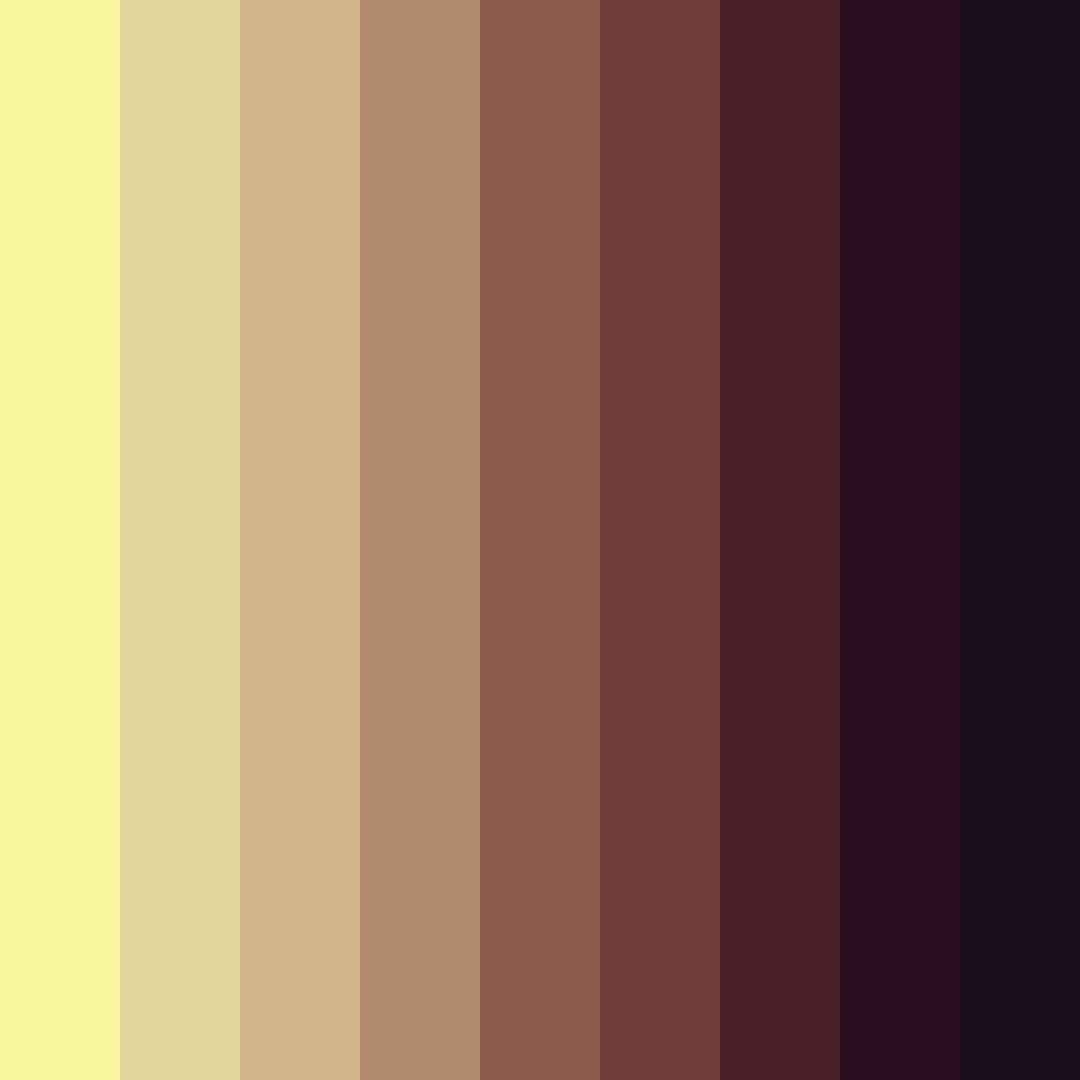 Download brown future retro color palette PNG image (square)