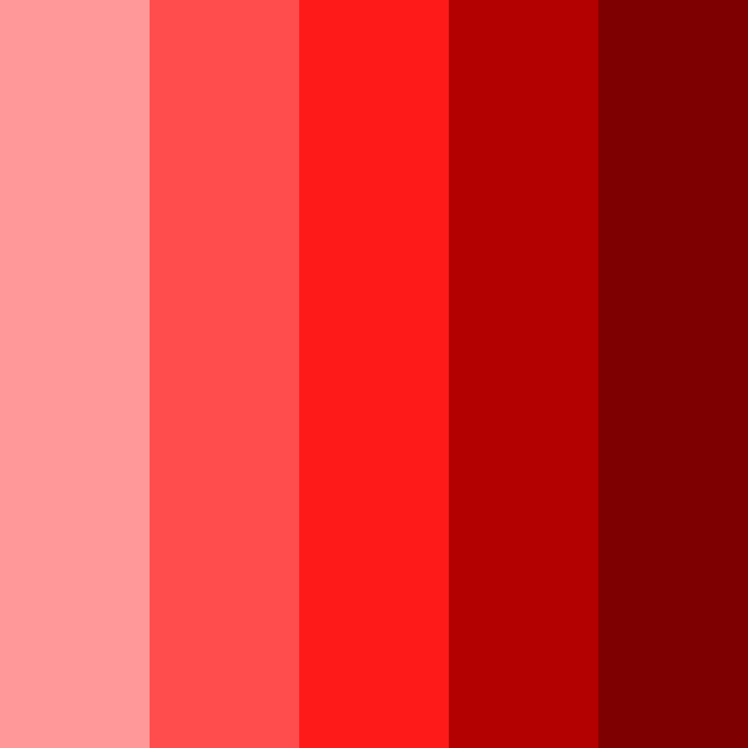 Download crimson symphony color palette PNG image (square)