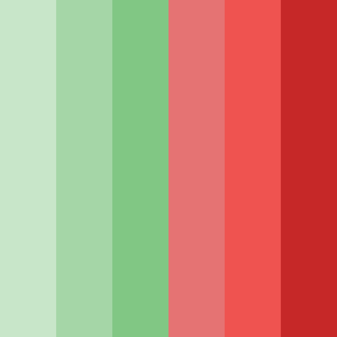 Download emerald ember color palette PNG image (square)
