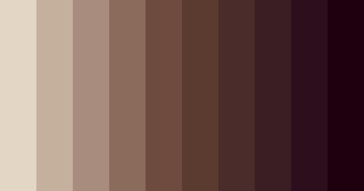 Download muddy mirage color palette PNG image (landscape)