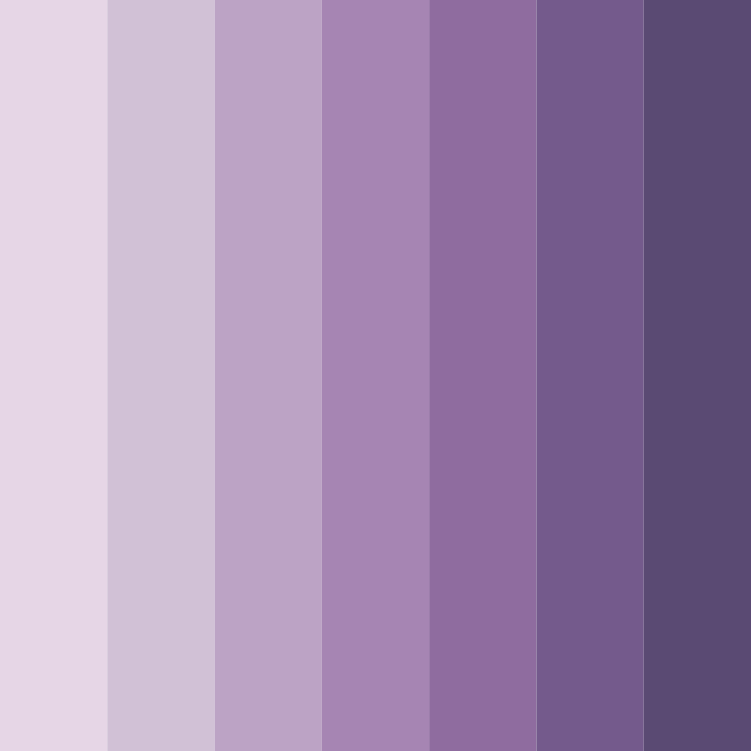 Download whispers of lavender gray color palette PNG image (square)