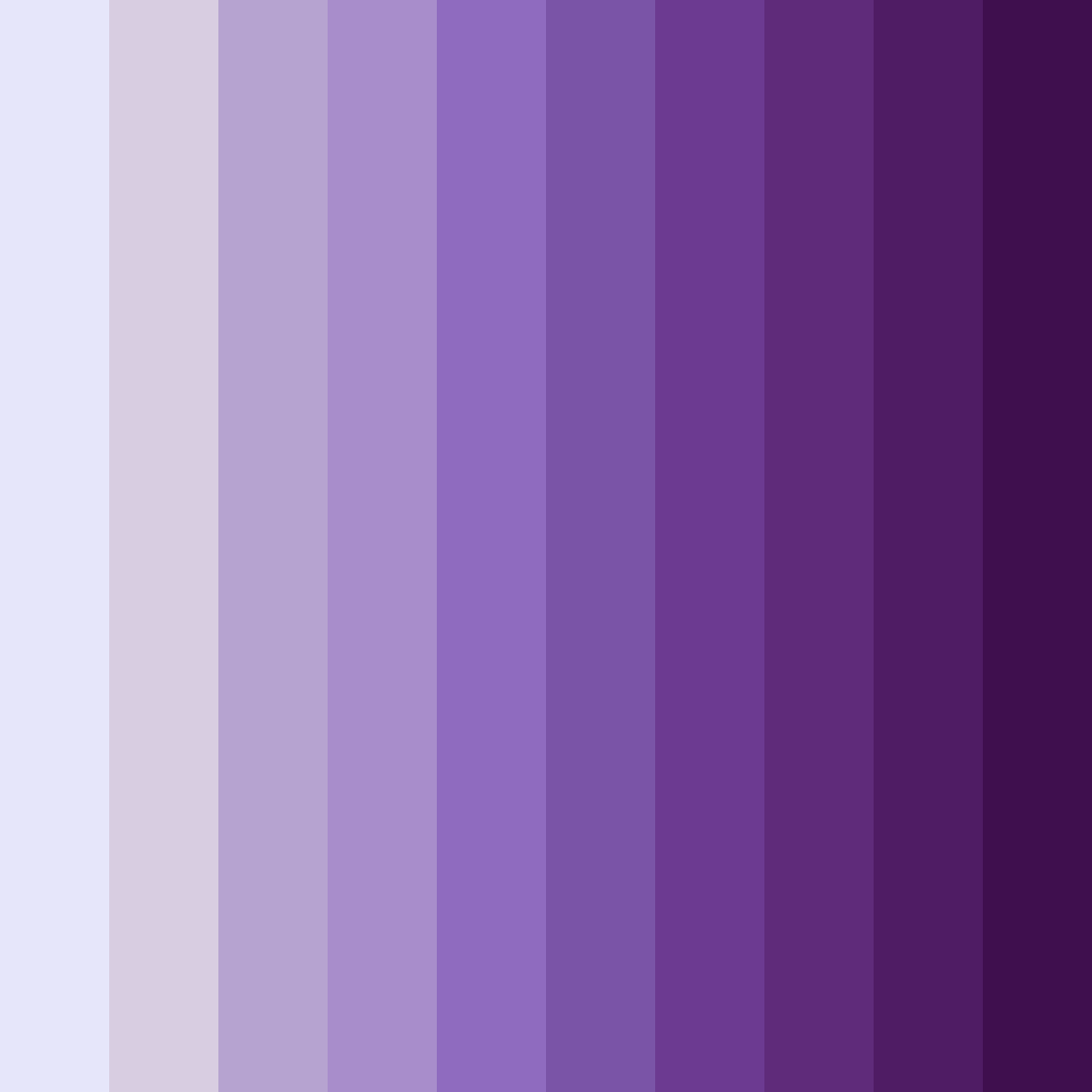 Download lavender dreams color palette PNG image (square)