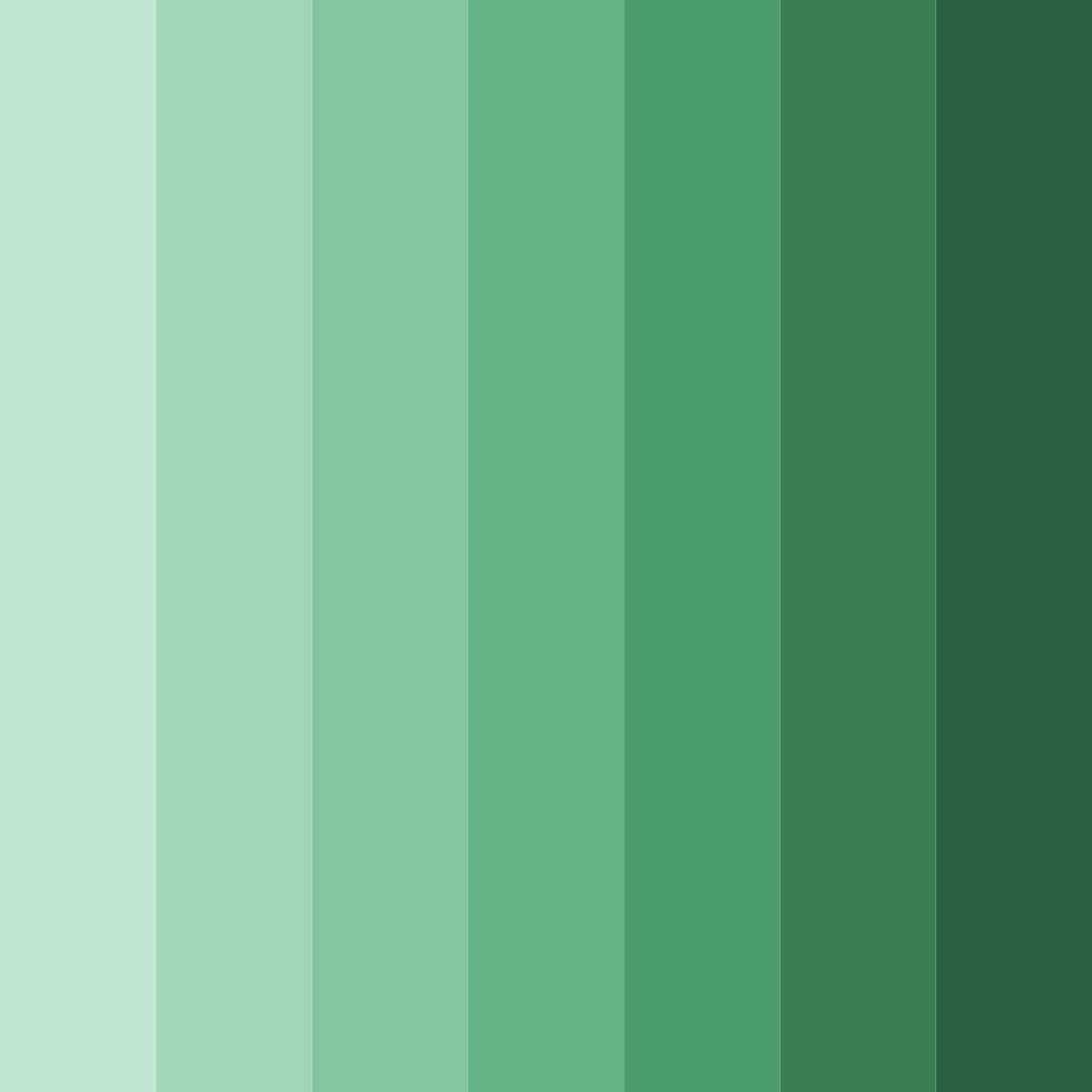 Download whispers of the forest color palette PNG image (square)
