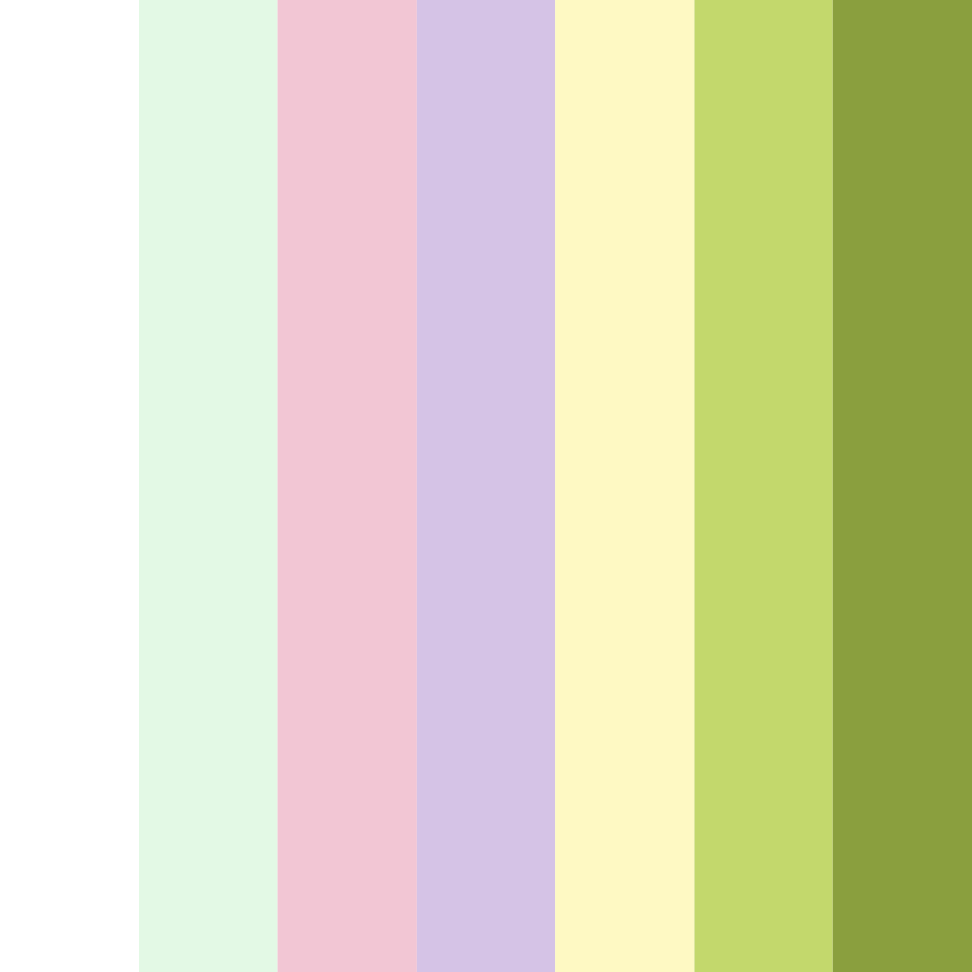Download springtime serenade color palette PNG image (square)