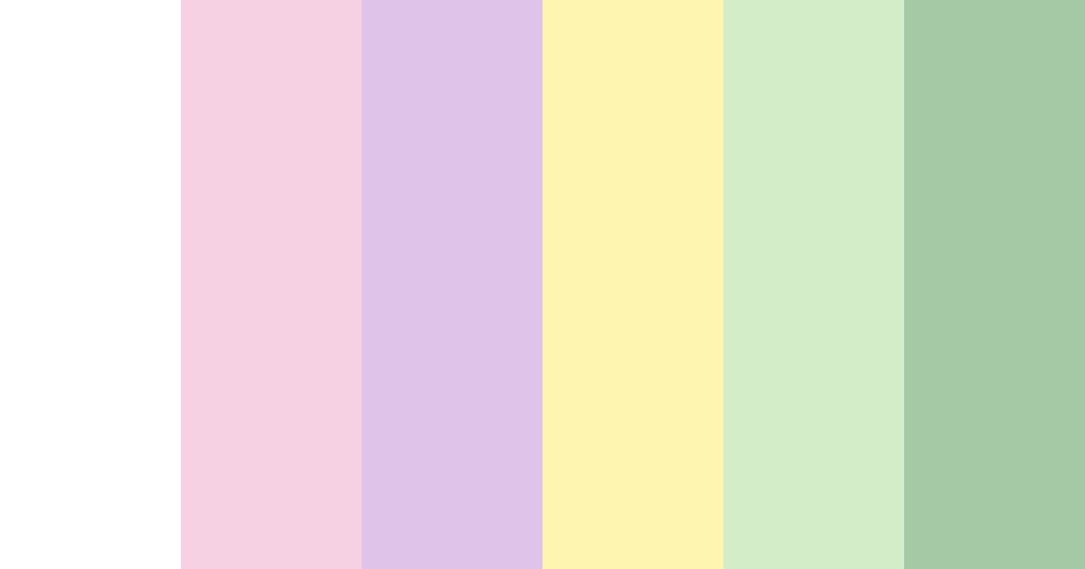 Download pastel dreamscape color palette PNG image (landscape)